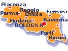 mappa Emilia Romagna