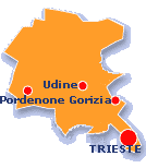 mappa Friuli Venezia Giulia